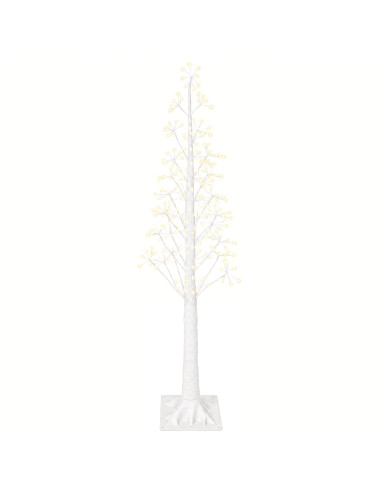 Albero di Natale Starburst Bianco 17 x 17 x 150 cm Plastica