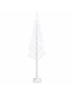 Albero di Natale Starburst Bianco 25 x 25 x 210 cm Plastica 2