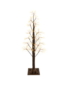 Albero di Natale Starburst Marrone 17 x 17 x 120 cm Plastica 2