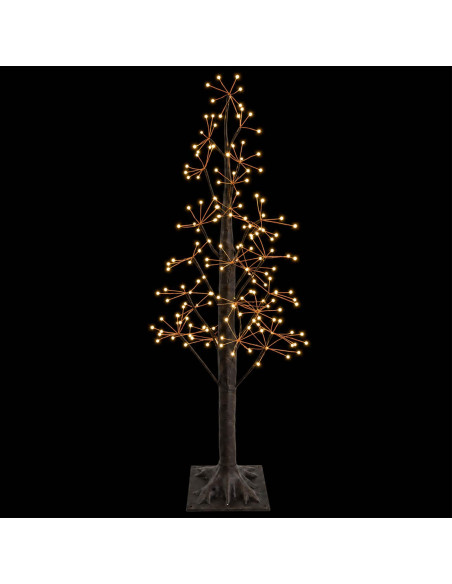 Albero di Natale Starburst Marrone 17 x 17 x 120 cm Plastica