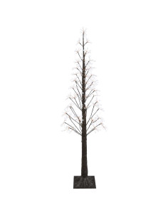Albero di Natale Starburst Marrone 17 x 17 x 180 cm Plastica 2