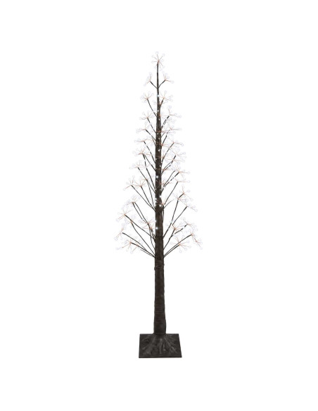 Albero di Natale Starburst Marrone 17 x 17 x 180 cm Plastica