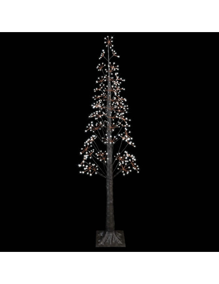 Albero di Natale Starburst Marrone 17 x 17 x 180 cm Plastica