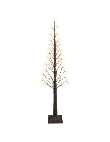 Albero di Natale Starburst Marrone 17 x 17 x 180 cm Plastica