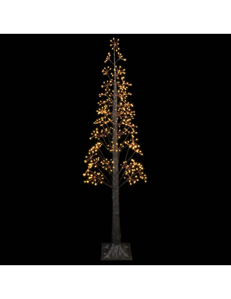 Albero di Natale Starburst Marrone 17 x 17 x 180 cm Plastica