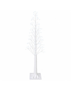 Albero di Natale Starburst Bianco 17 x 17 x 150 cm Plastica 2