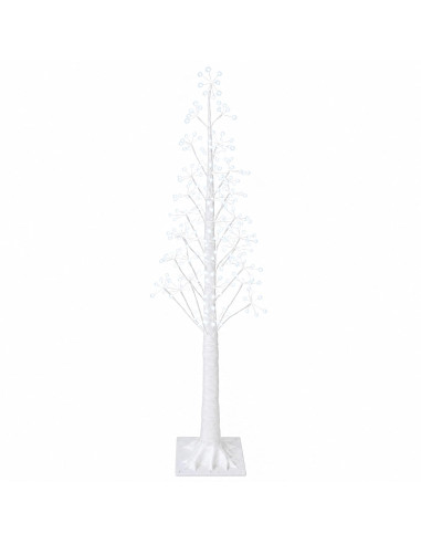 Albero di Natale Starburst Bianco 17 x 17 x 150 cm Plastica