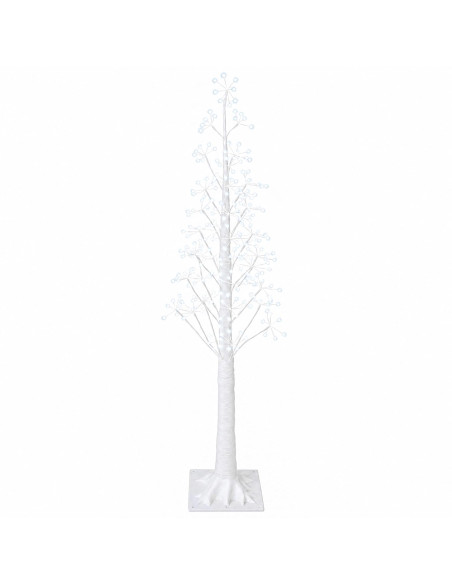 Albero di Natale Starburst Bianco 17 x 17 x 150 cm Plastica