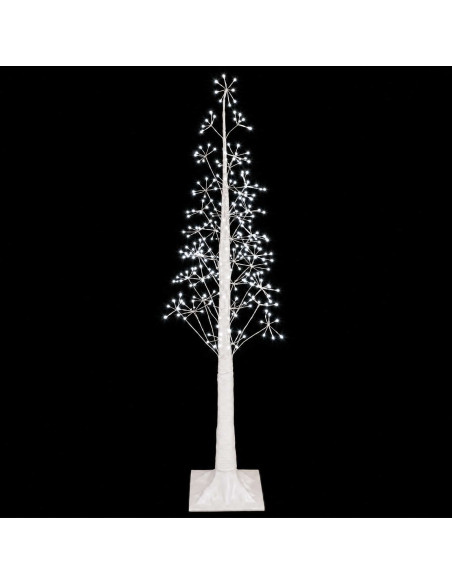 Albero di Natale Starburst Bianco 17 x 17 x 150 cm Plastica