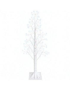 Albero di Natale Starburst Bianco 17 x 17 x 120 cm Plastica 2
