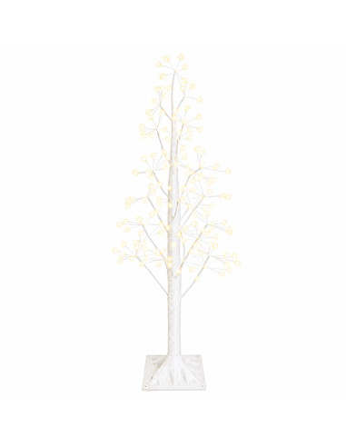 Albero di Natale Starburst Bianco 17 x 17 x 120 cm Plastica