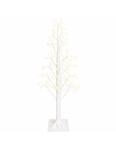 Albero di Natale Starburst Bianco 17 x 17 x 120 cm Plastica