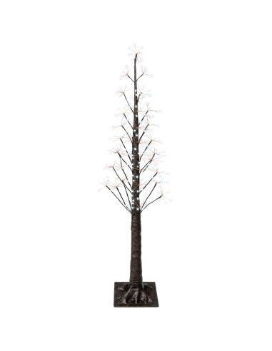 Albero di Natale Starburst Marrone 17 x 17 x 150 cm Plastica