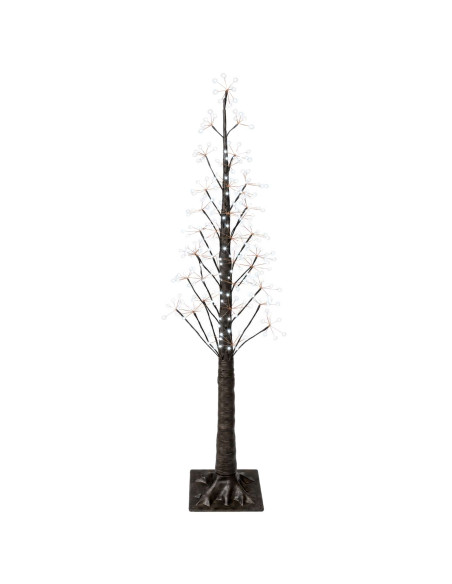 Albero di Natale Starburst Marrone 17 x 17 x 150 cm Plastica