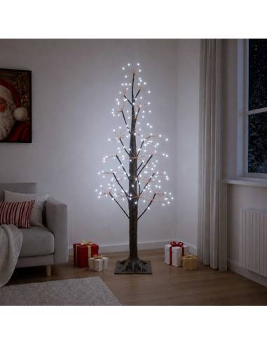 Albero di Natale Starburst Marrone 17 x 17 x 150 cm Plastica