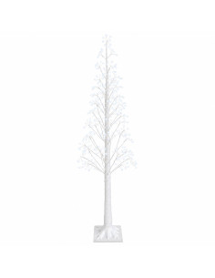 Albero di Natale Starburst Bianco 17 x 17 x 180 cm Plastica 2