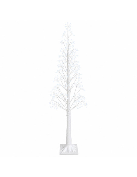 Albero di Natale Starburst Bianco 17 x 17 x 180 cm Plastica