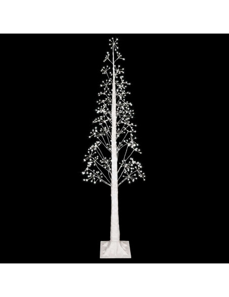 Albero di Natale Starburst Bianco 17 x 17 x 180 cm Plastica