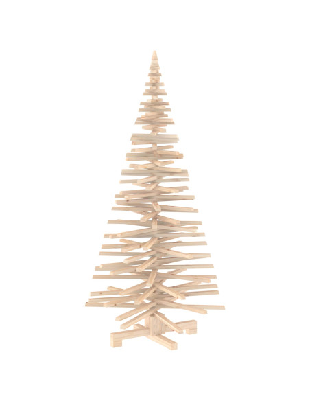 Albero di Natale in legno KOTKA 180 cm Legno Massello di Pino