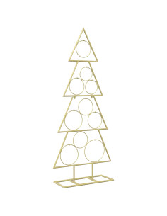 Albero di Natale in metallo con supporto KUOPIO 90 cm Acciaio 2