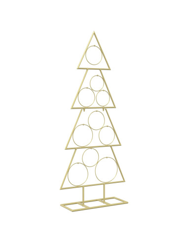 Albero di Natale in metallo con supporto KUOPIO 90 cm Acciaio