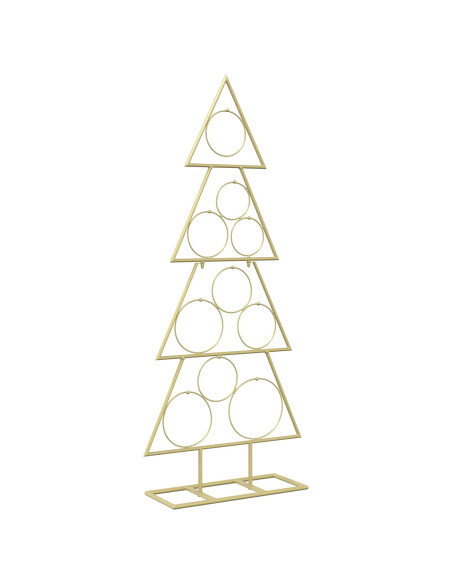 Albero di Natale in metallo con supporto KUOPIO 90 cm Acciaio