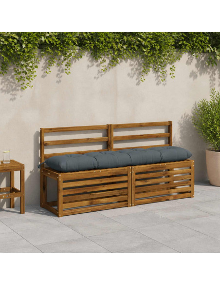 Cuscino per panchina VIANEN 100% Poliestere Blu