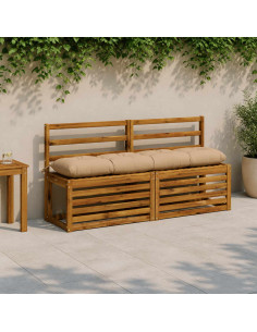 Cuscino per panchina VIANEN 100% Poliestere Sabbia