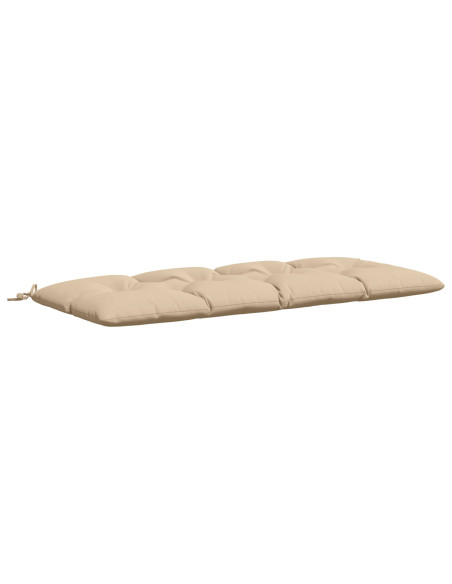 Cuscino per panchina VIANEN 100% Poliestere Crema