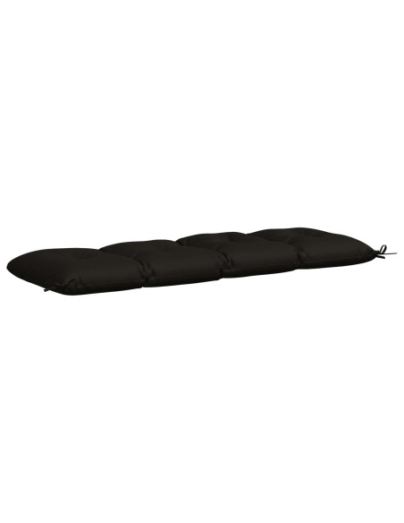 Cuscino per panchina VIANEN 100% Poliestere Nero