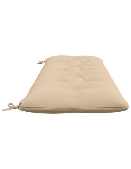 Cuscino per panchina VIANEN 100% Poliestere Crema