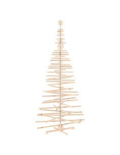 Albero di Natale in legno KOTKA 240 cm Legno Massello di Pino 2