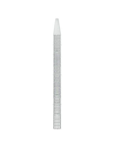 Gabione con Filo da 5 mm e Rete da 5x2,5 cm 1100x10x150 cm