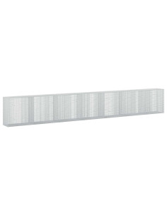 Gabione con Filo da 5 mm e Rete da 5x2,5 cm 700x50x100 cm 2