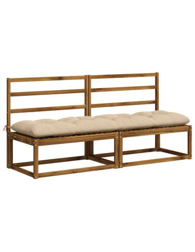 Cuscino per panchina VIANEN 100% Poliestere Crema