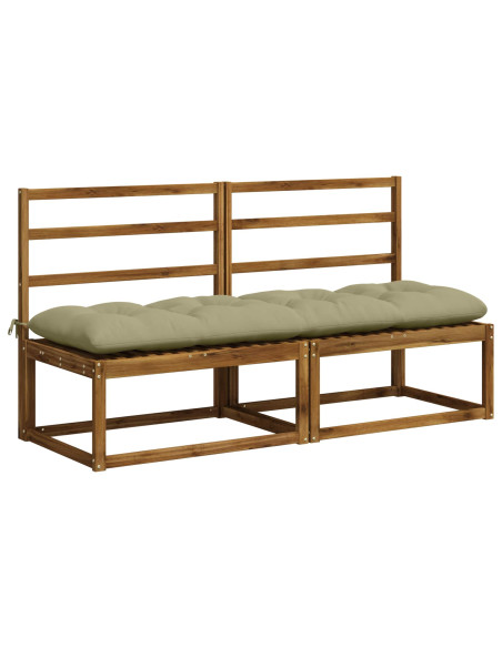 Cuscino per panchina VIANEN 100% Poliestere Verde chiaro