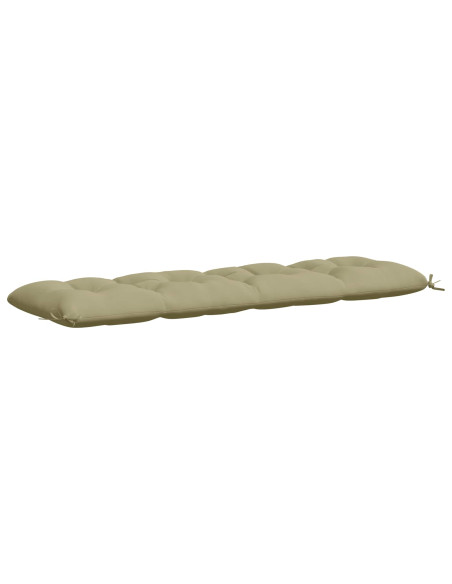 Cuscino per panchina VIANEN 100% Poliestere Verde chiaro