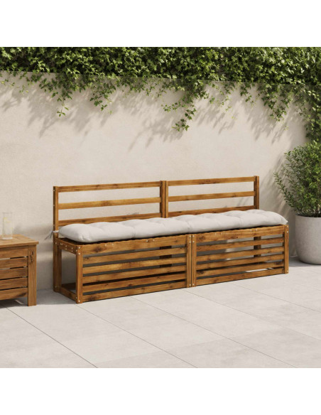 Cuscino per panchina VIANEN 100% Poliestere Bianco