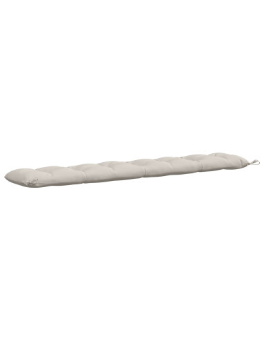 Cuscino per panchina VIANEN 100% Poliestere Bianco