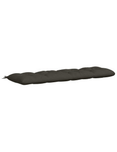 Cuscino per panchina VIANEN 100% Poliestere Antracite 2
