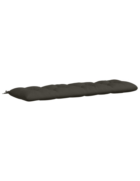 Cuscino per panchina VIANEN 100% Poliestere Antracite