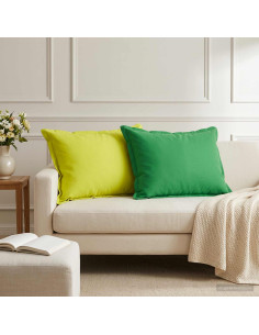Cuscino 2 pz HOUTEN Verde 50 x 70 cm Poliestere