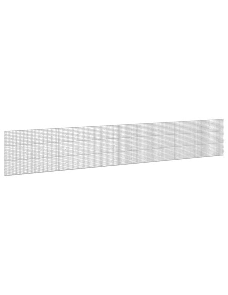 Gabione con filo da 5 mm e rete da 5x5 cm 950x10x150 cm