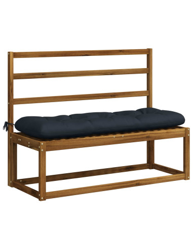Cuscini per Panchina VIANEN 2 pz 100% Poliestere Blu Scuro