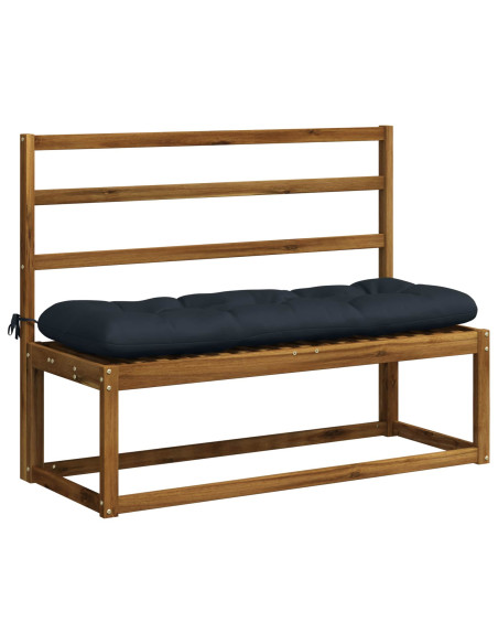 Cuscini per Panchina VIANEN 2 pz 100% Poliestere Blu Scuro