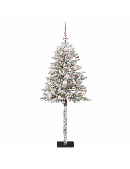 Albero di Natale Artificiale con Palline 120 cm 150 LED