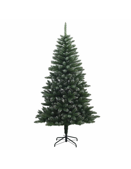 Albero di Natale Artificiale con Palline 150 cm 150 LED