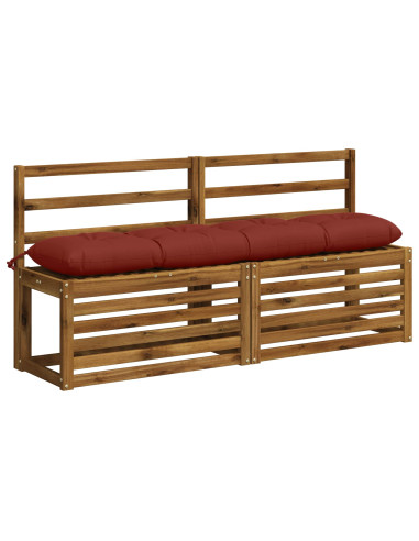 Cuscino per panchina VIANEN 100% Poliestere Rosso