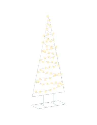 Albero di Natale in metallo con LED KUOPIO 180 cm Bianco caldo