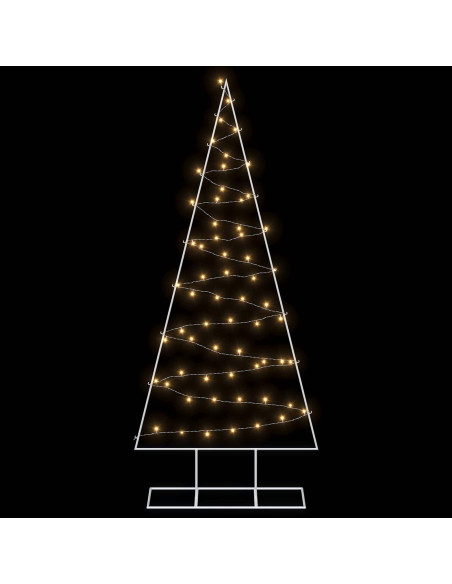 Albero di Natale in metallo con LED KUOPIO 180 cm Bianco caldo